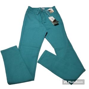 NWT YMI Mid Rise Skinny Jeans/Pants - Size Small Sea Green